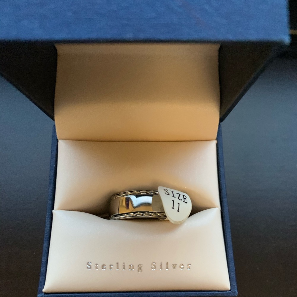 Sterling Silver Men’s Ring